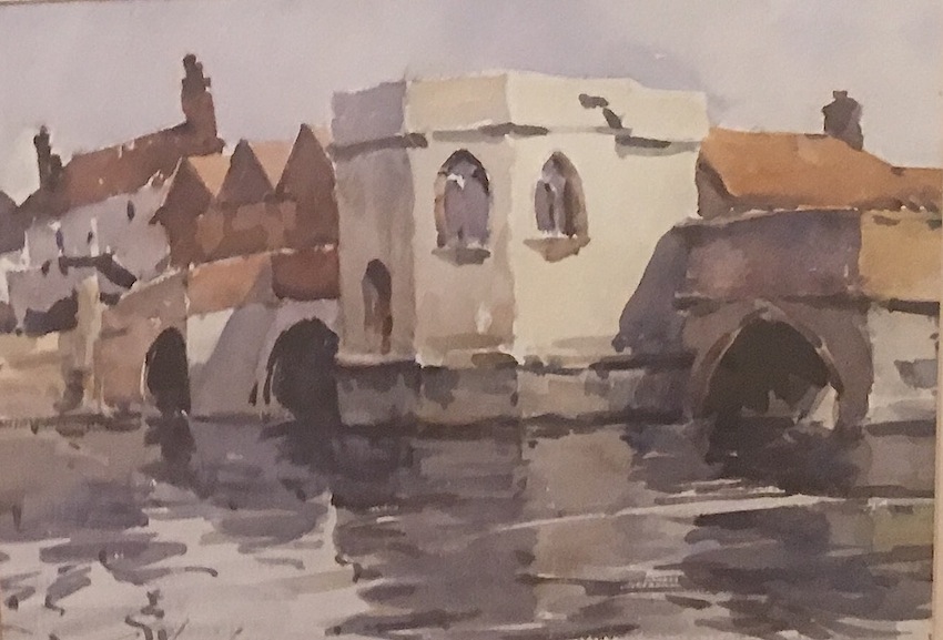 Paul Hanrahan |St Ives| watercolour|  McAtamney Gallery and Design Store | Geraldine NZ